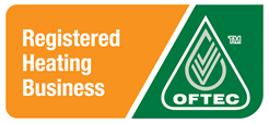 OFTEC registered heating business logo